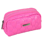 PU Quilted Cosmetic Bags Personalized